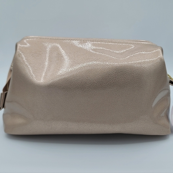 Rose Gold Large Cosmetic Case Beauty Boutique NEW #673 - Picture 2 of 16